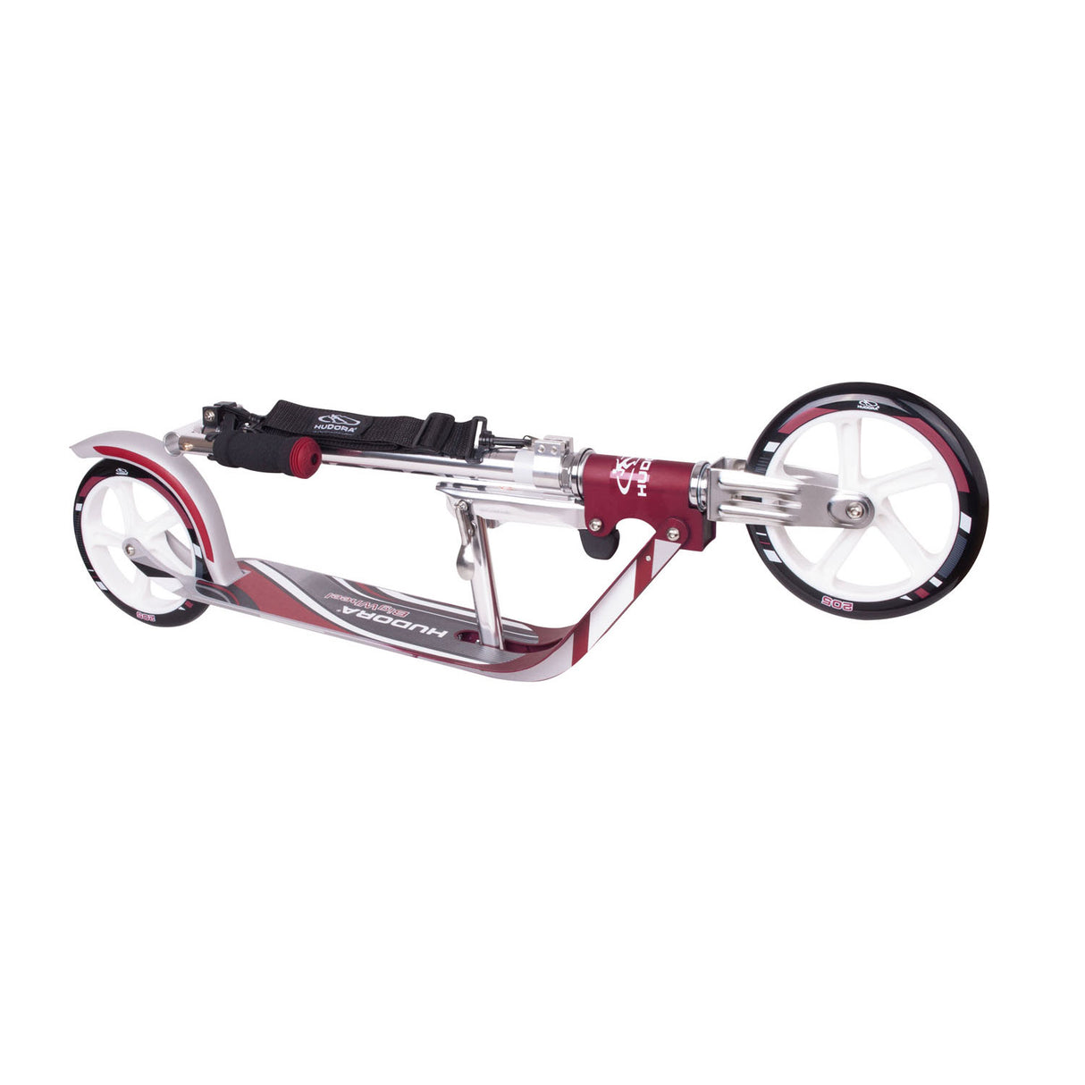 Hudora Scooter Big Wheel Rx205 Stief - Magenta Silber