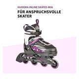 Hudora Children's Skeelers Mia Purple, tamaño 33-36