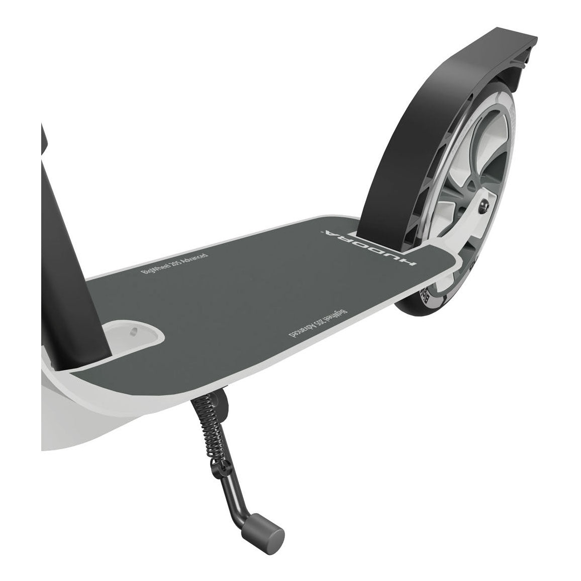 Hudora Big Wheel Scooter Schritt 215 Fortgeschrittene - Asche