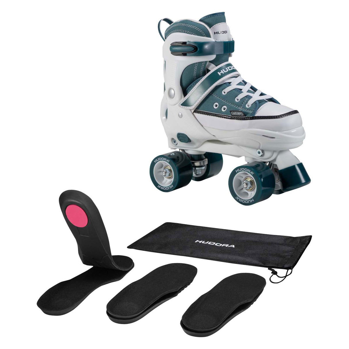 Hudora rolschaatsen sneaker midnight, maat 36