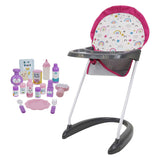Komplettes Puppenspielset, 21-teilig.