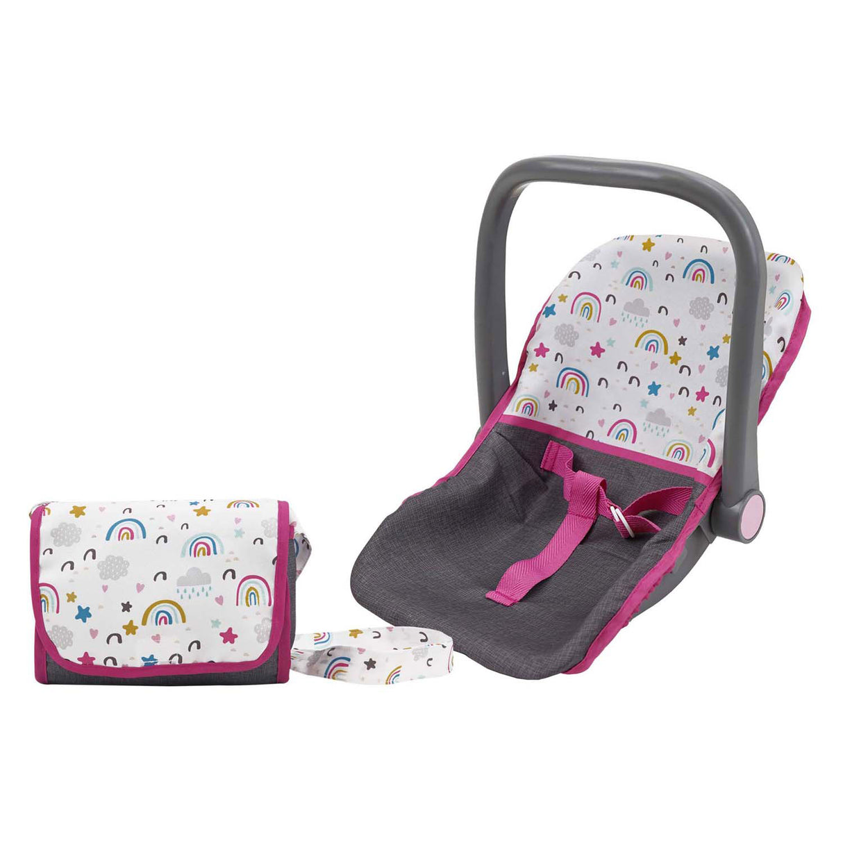 Komplettes Puppenspielset, 21-teilig.