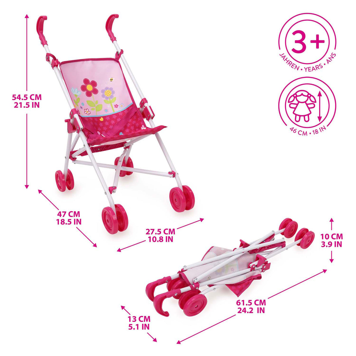 509 Crew Buggy Puppenwagen