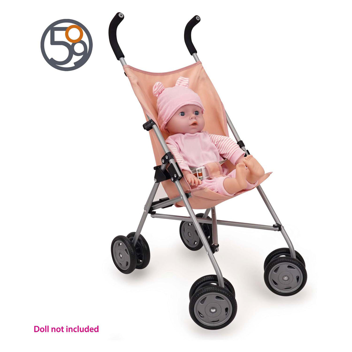 Lobbes Spielzeug, zB Buggy, faltbarer Puppenwagen