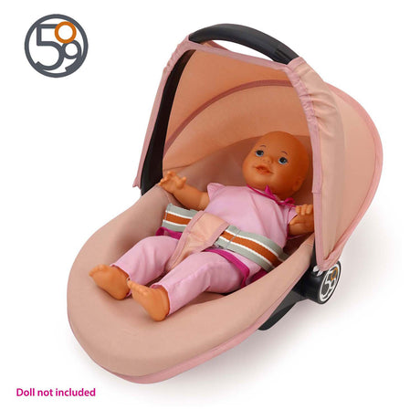 509 Crew 3-in-1-Puppenautositz – Rosa
