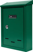 Vorel postbus 285x200x60mm groene