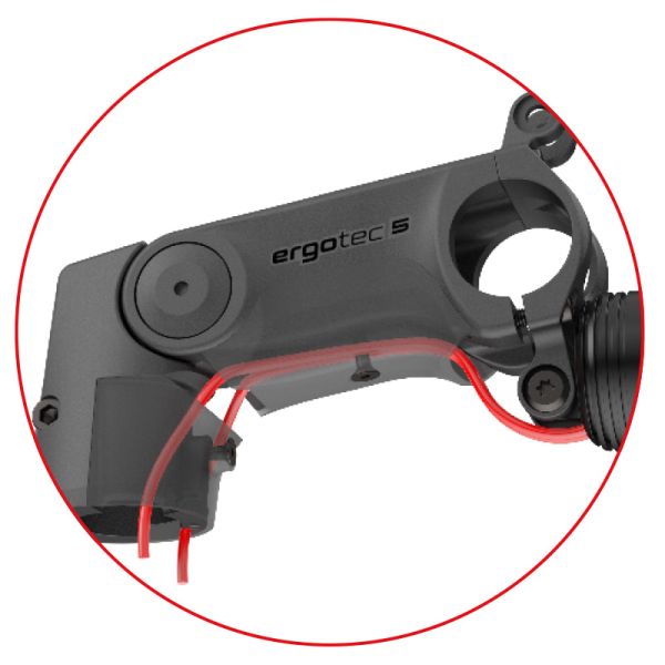 ERGOTEC STEM AVOE SEPIA XL FI Ø28.6mm 110 mm Ø31.8mm - Schwarz