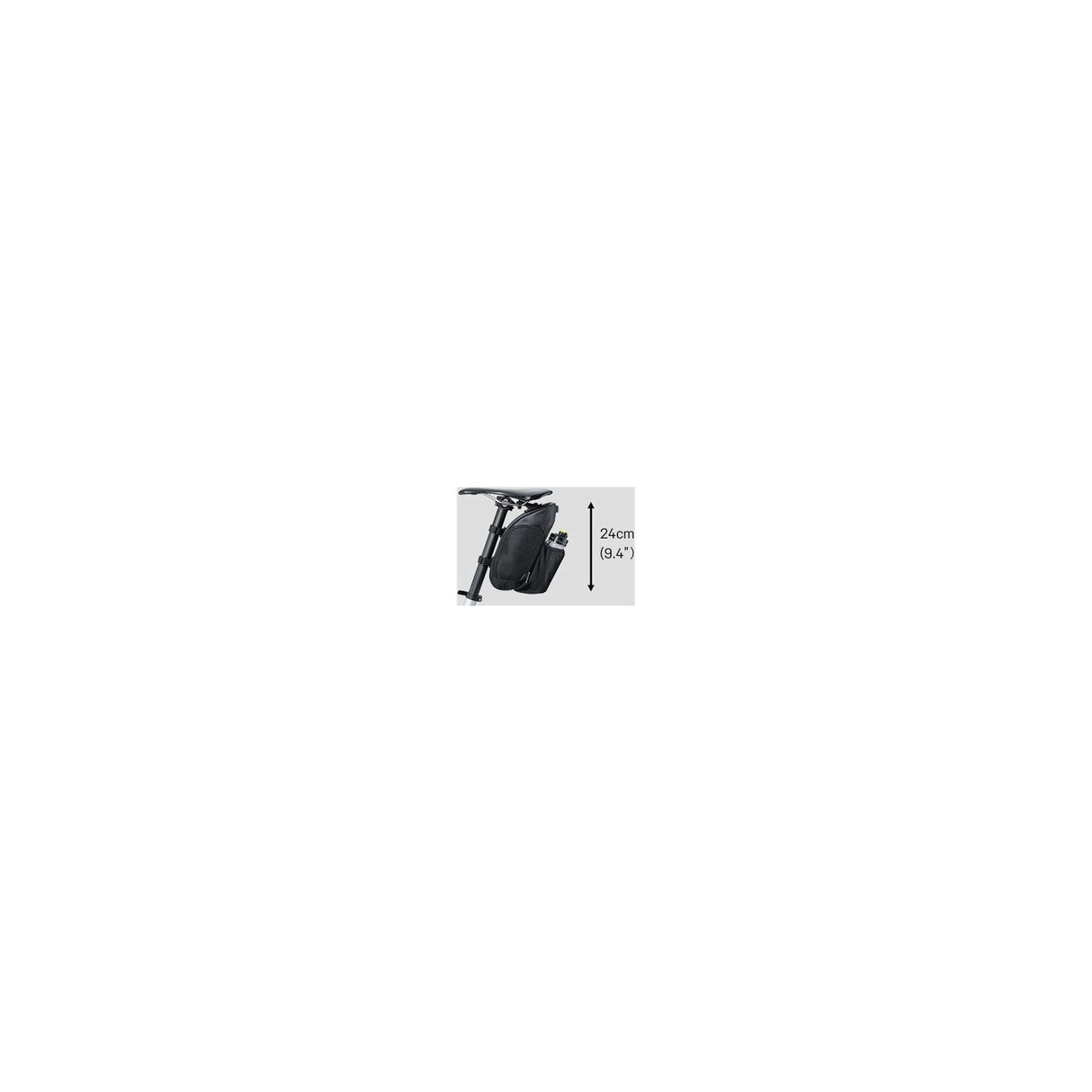 Topeak Mondacack Hydro -Satteltasche - Nylon, abnehmbar, schwarz, 1,7l