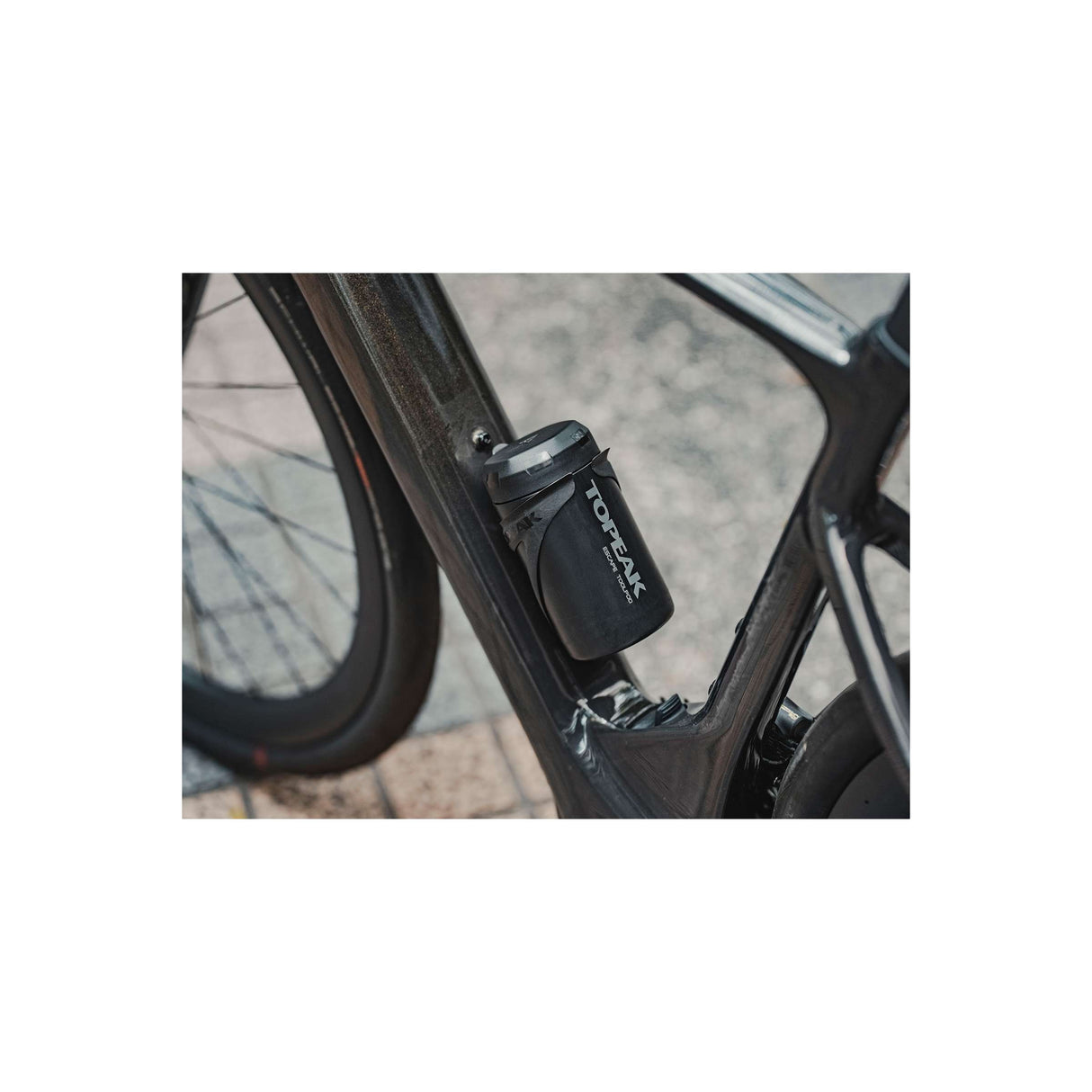 Topeak Wasserflasche Rettungskapsel + Schwarz