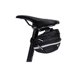 Topeak -Satteltasche WP II M, Schwarz, Wasserrepellent, Polyester, Adapter, 1,25L, QuickClick, Reflecting, 152G