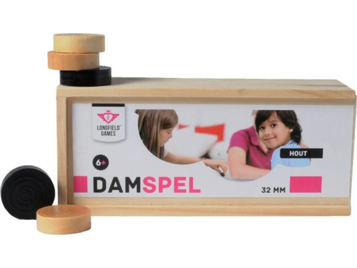 Longfield-Dame 32 mm in Holzkiste