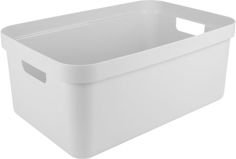 Sunware Aufbewahrungsbox Sigma – Kunststoff – 45 Liter – Weiß – Aufbewahrungsboxen – Aufbewahrung – 39 x 59 x 24 cm