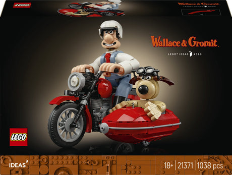 Lego ideas wallace %26 gromit bouwpakket voor volwassenen en woondecoratie 21371