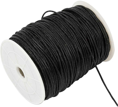 Kreativunternehmen https: www.cchobby.nl Cotton-cord-thickness-2-mm-black-100-m-1-box
