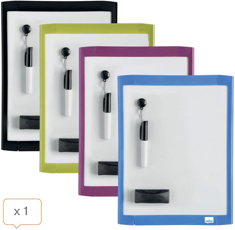 Nobo 1903816 Frame Mag Whiteboard aus lackiertem Stahl 21,6 x 28 cm