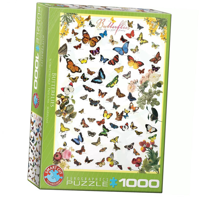 Eurographics - Schmetterlinge [Schmetterlinge] - 1000 Teile 48×68cm (B×H) – Puzzle