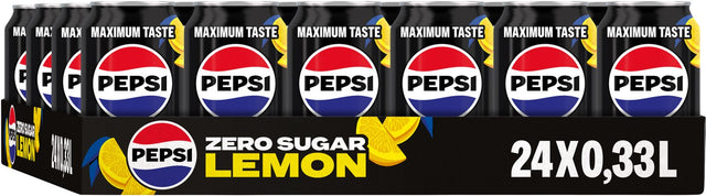 Pepsi Zero Zitrone 24x33cl
