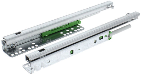 Baukern-Schubladenführung weiß Soft Close 40cm