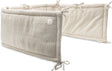 Jollein boxbumper 180x30cm sprinkle knit sand