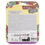 Creative Craft Group Tattoo-Gelstifte Metallic mit Schablone, 4 Stück.