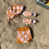 Seestern | Orangefarbener UV-Sonnenhut