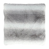 No brand Kissen grau 45x45 cm Kaninchenfelloptik | 2 Stk