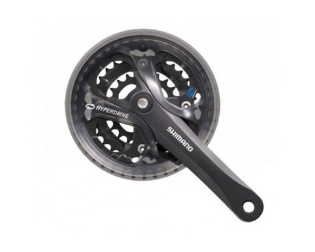 Shimano benelux b.v. Shimano EFCM361C888CL Kurbelgarnitur Acera M361 7 8-Sp Schwarz 48x38x28T+CG KK Quad 170 mm (-4 mm)
