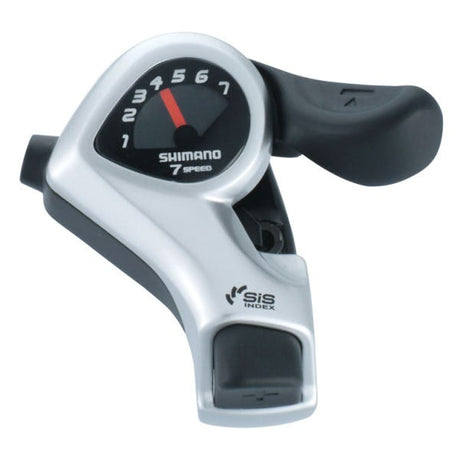 Shimano rechter Schalthebel 7 Gang ST-TX50 – Schwarz Silber