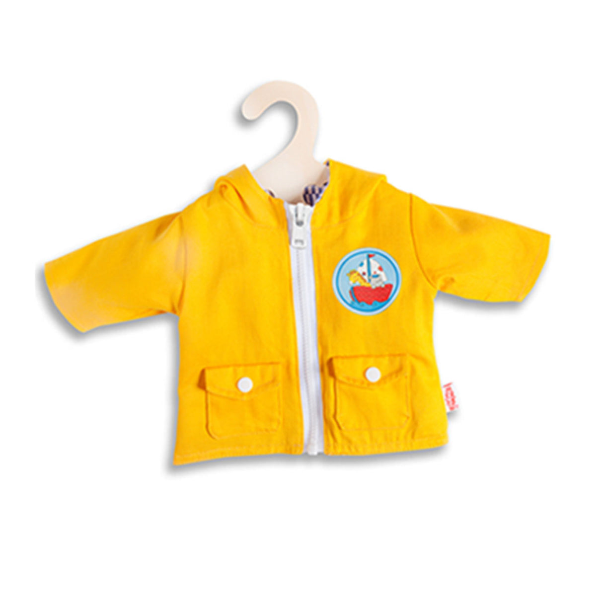 Dolls Raincoat de doble cara, 28-35 cm