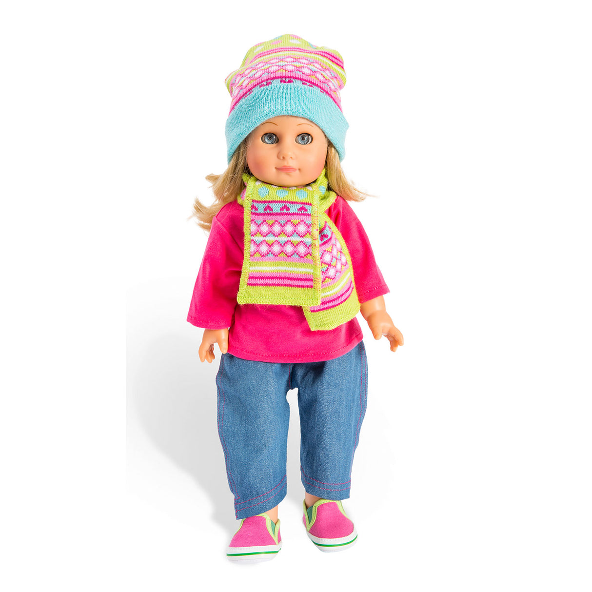 Heless Dolls Hut und Schal, 38-45 cm