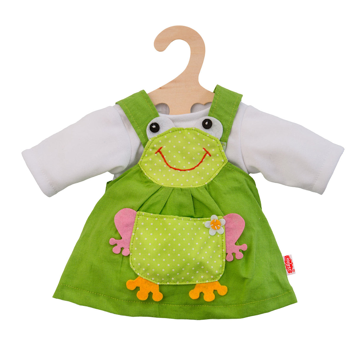 Heless Froschpuppenkleid, 28-35 cm