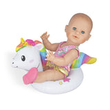 Heless Puppenschwimmset Einhorn, 35-45 cm