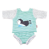Heless Doll Schwimmset Pinguin, 35-45 cm