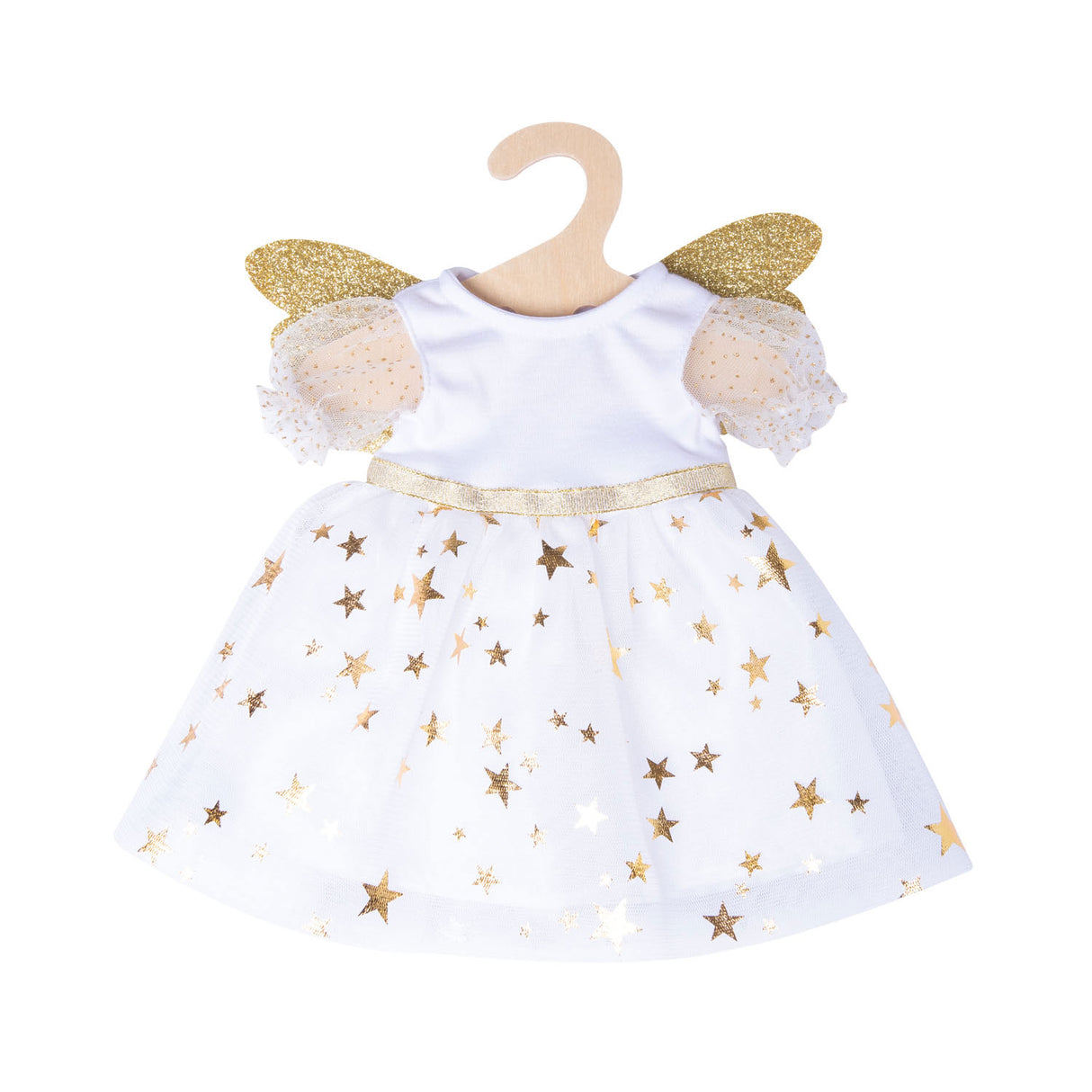 Heless Doll Dress Angel med stjerner, 28-35 cm