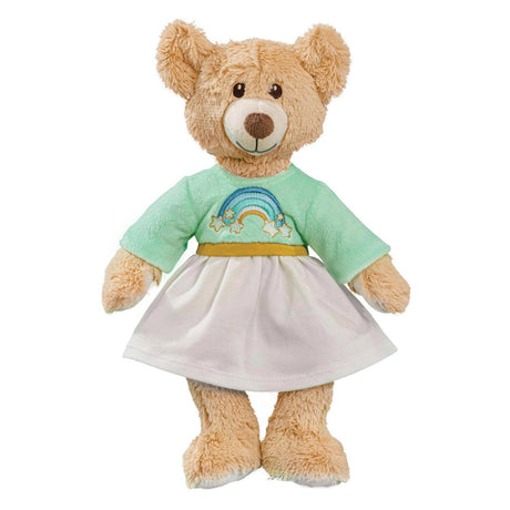 Heless Kuscheltier Plüschteddy Regenbogen, 22cm