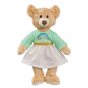 Heless Kuscheltier Plüschteddy Regenbogen, 32cm