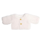 Puppenjacke Plüsch mit Rock, 28-35 cm
