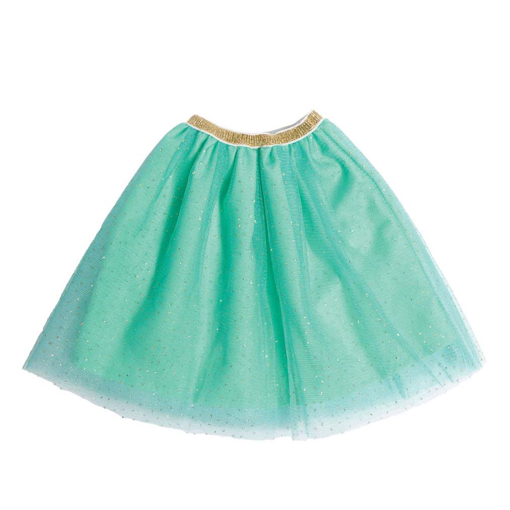 Puppenjacke Plüsch mit Rock, 28-35 cm