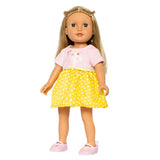 Puppenkleid Hase Lou, 35-45 cm