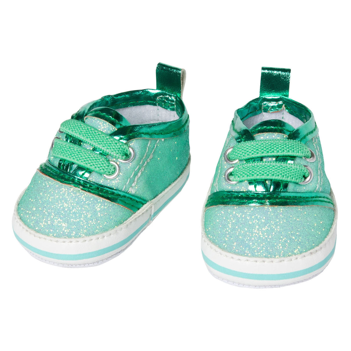 Heless dukke sko glitter sneakers mynte, 38-45 cm