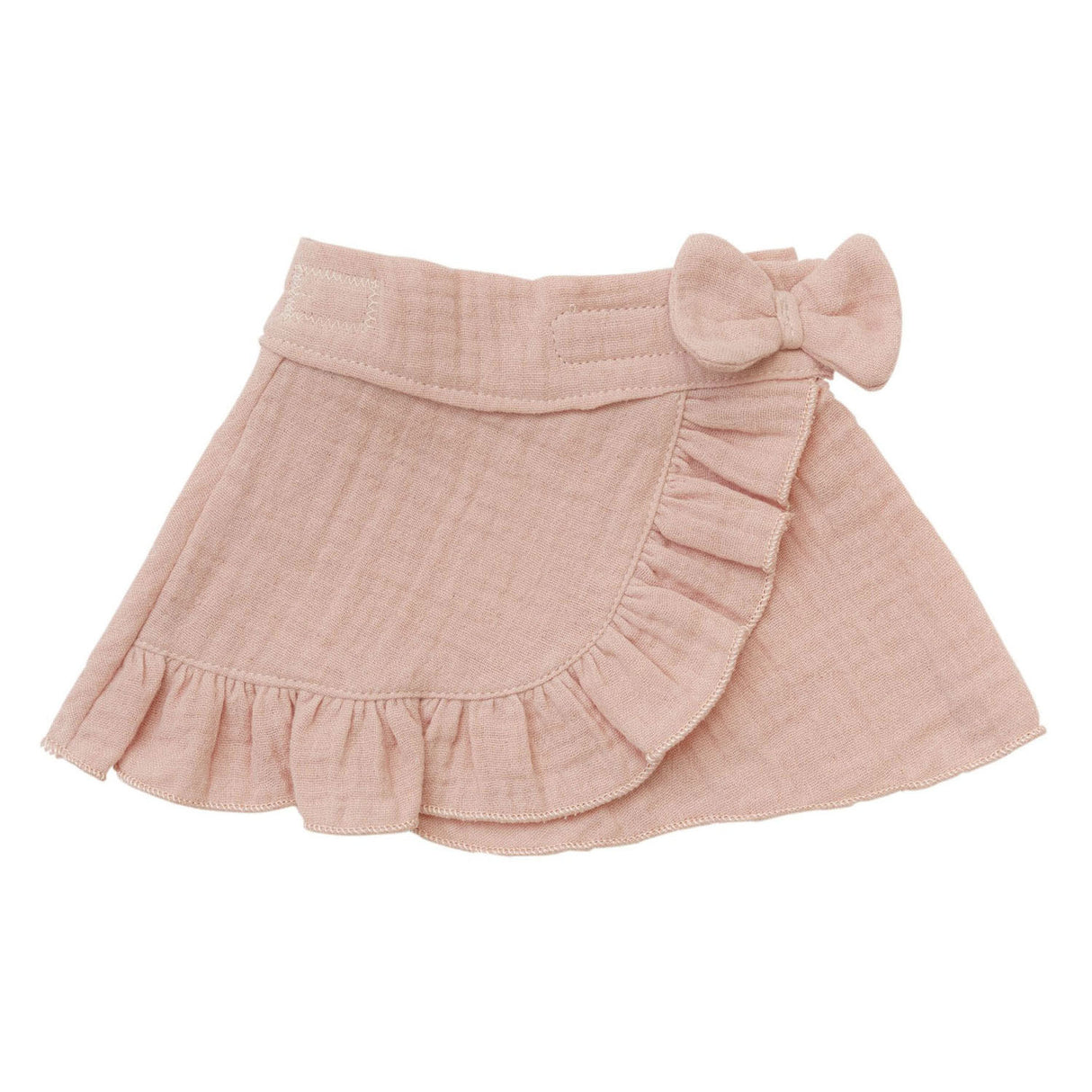 HEENS DOLL WRAP JURT ROSE AVEC RUFFLES, 28-35 cm