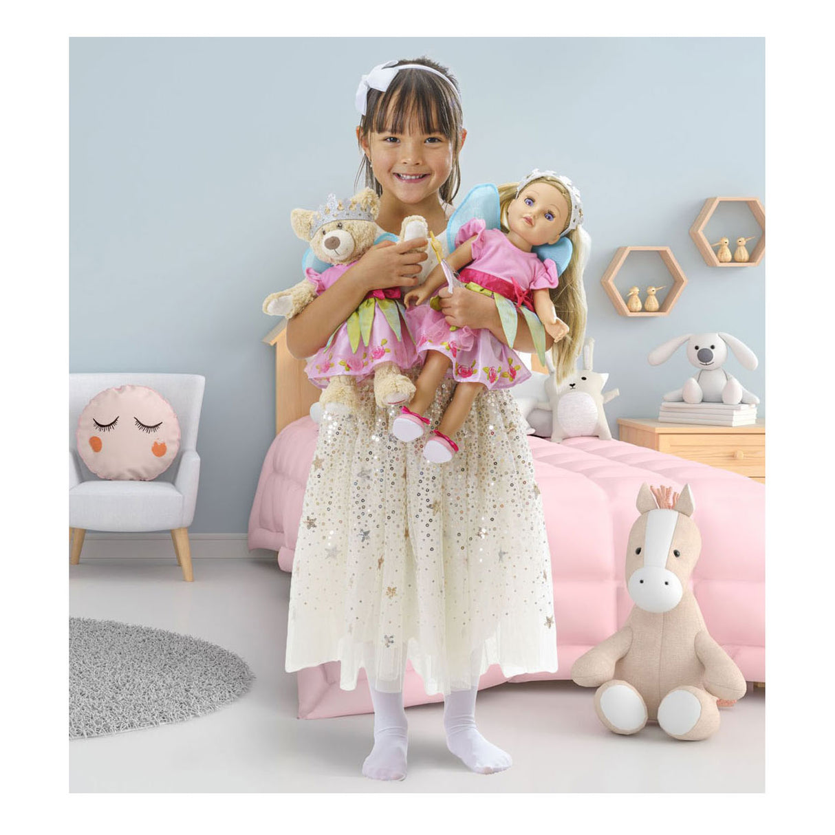 Heless Doll Dress Princess Lillifee, 28-35 cm