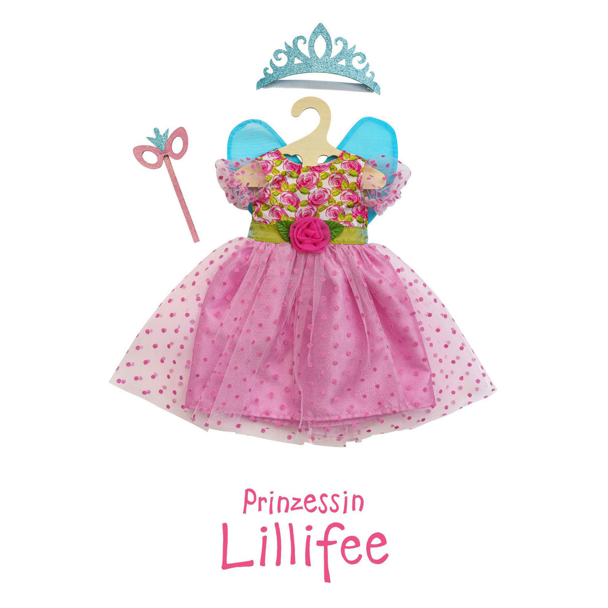 Vestido de muñeca Heless Princess Lillifee Pink, 28-35cm