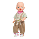 Heless Doll's tøj Lederhosen med skjorte og tørklæde, 35-45 cm