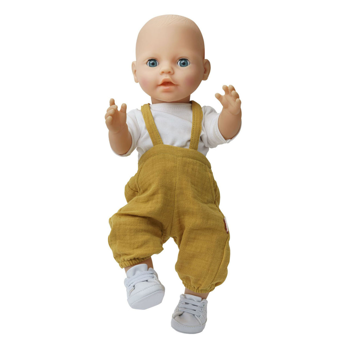 Heless Dolls Dungarees Ocker Yellow, 35-45 cm