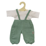 Heless Dolls Dungarees Green, 35-45 cm