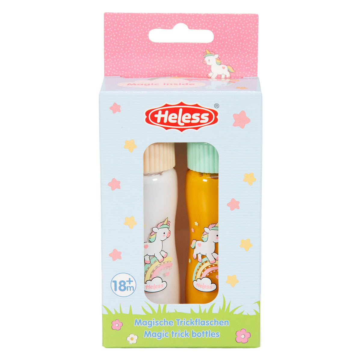 Heless Zauberhaftes Puppenflaschen-Set Einhorn - 2-tlg.