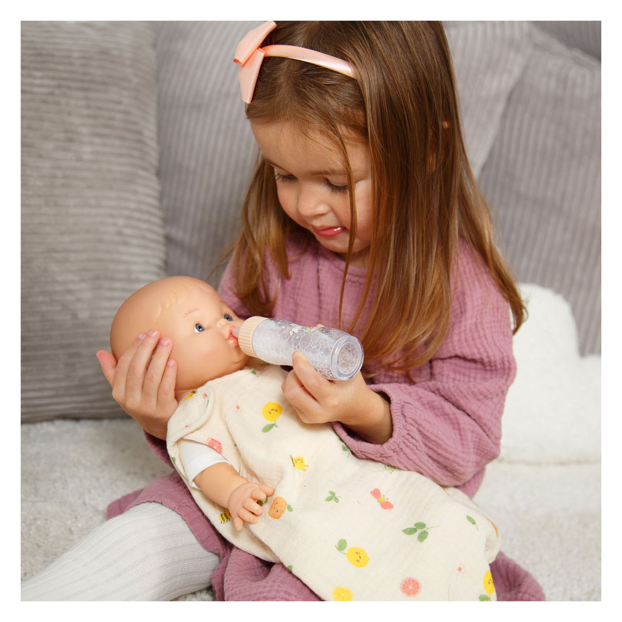 Heless slaapzak voor poppen cheeky fruits - maat 28-35 cm