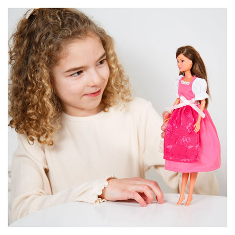 Heless traditionelles Dirndl-Kleid für Modepoppen Pinky – 29 cm