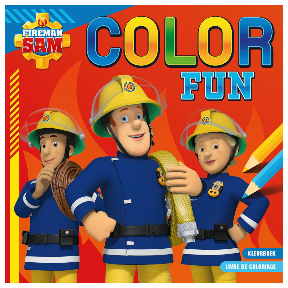 Feuerwehrmann Sam Color Fun Colorbook